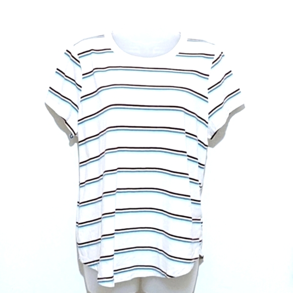SO | Crewneck | Tshirt | Stripes | Stretchy | Soft | Casual | XXL | Like New - Picture 5 of 5